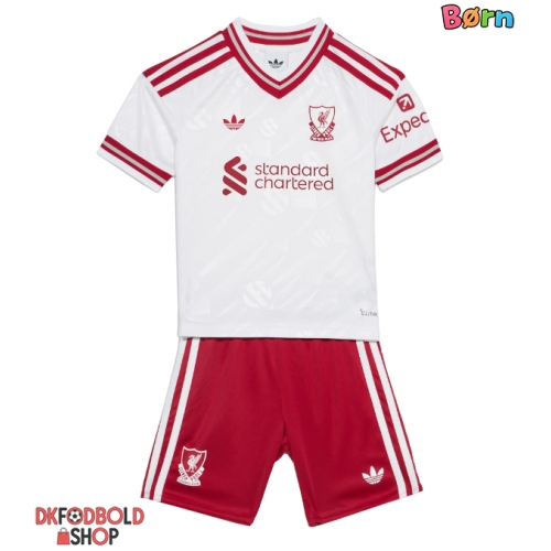 Liverpool Hugo Ekitike #22 Udebanesæt Børn 2026-27 Kort ærmer (+ korte bukser)